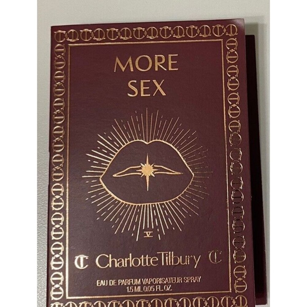 CHARLOTTE TILBURY More Sex Eau de Parfum 0.05oz / 1.5ml Sample Size